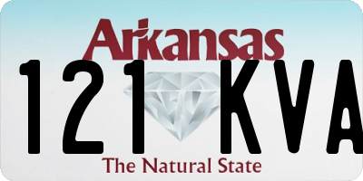 AR license plate 121KVA