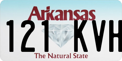 AR license plate 121KVH