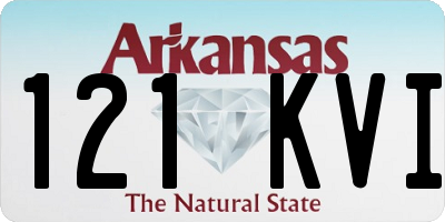 AR license plate 121KVI