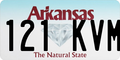 AR license plate 121KVM