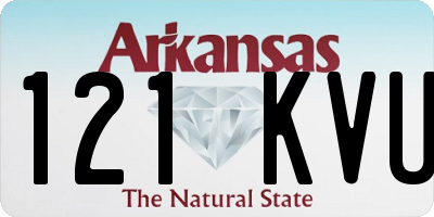 AR license plate 121KVU
