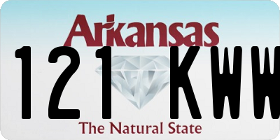 AR license plate 121KWW