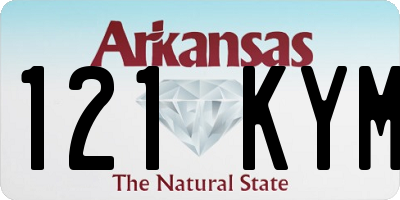 AR license plate 121KYM