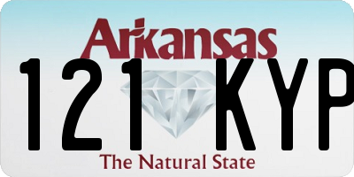 AR license plate 121KYP