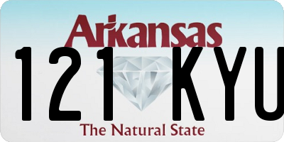 AR license plate 121KYU
