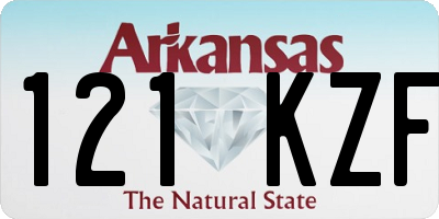 AR license plate 121KZF