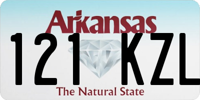 AR license plate 121KZL
