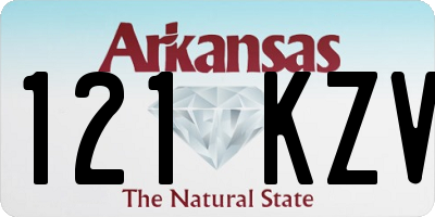 AR license plate 121KZV
