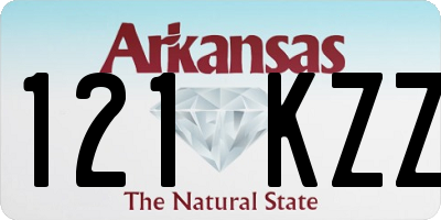 AR license plate 121KZZ