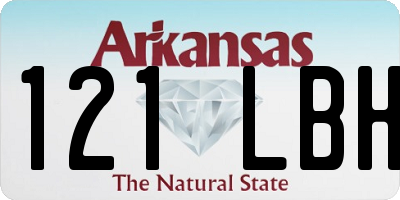 AR license plate 121LBH