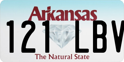 AR license plate 121LBV