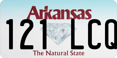 AR license plate 121LCQ