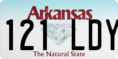 AR license plate 121LDY