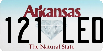 AR license plate 121LED