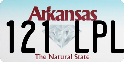 AR license plate 121LPL