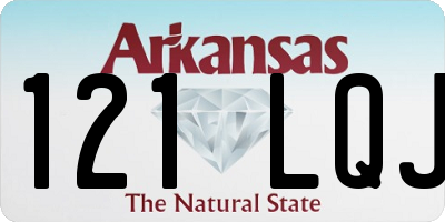 AR license plate 121LQJ