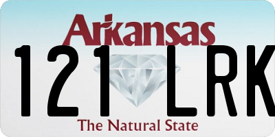 AR license plate 121LRK