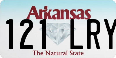 AR license plate 121LRY