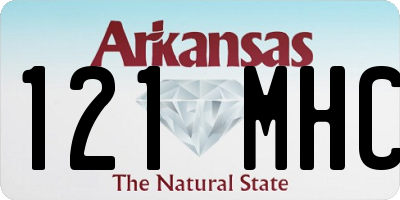 AR license plate 121MHC