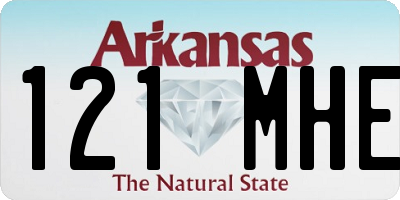 AR license plate 121MHE