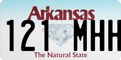AR license plate 121MHH