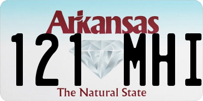 AR license plate 121MHI