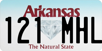 AR license plate 121MHL