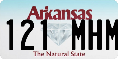 AR license plate 121MHM