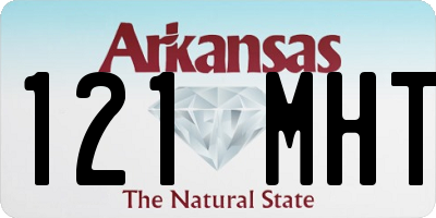 AR license plate 121MHT