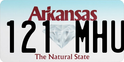 AR license plate 121MHU