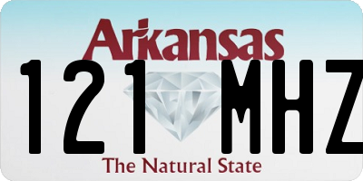 AR license plate 121MHZ