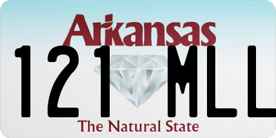 AR license plate 121MLL
