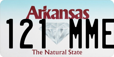 AR license plate 121MME