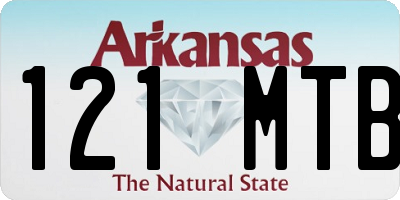 AR license plate 121MTB