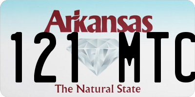 AR license plate 121MTC