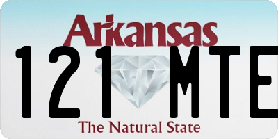 AR license plate 121MTE