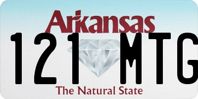 AR license plate 121MTG