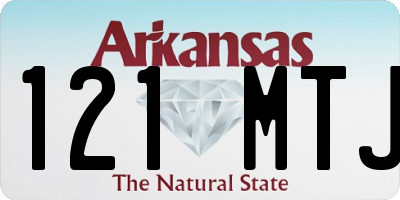 AR license plate 121MTJ