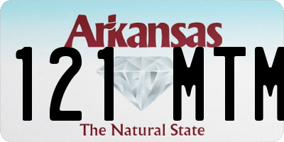 AR license plate 121MTM