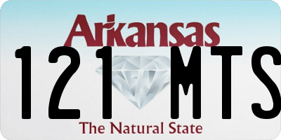 AR license plate 121MTS