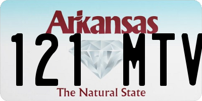 AR license plate 121MTV