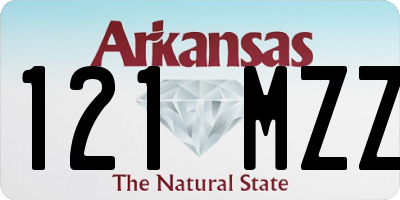 AR license plate 121MZZ