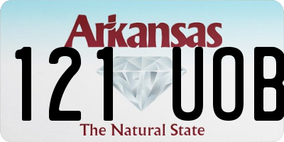 AR license plate 121UOB