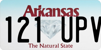 AR license plate 121UPV