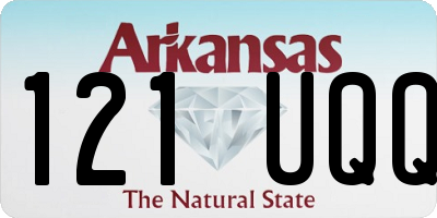 AR license plate 121UQQ