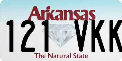AR license plate 121VKK