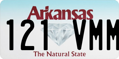AR license plate 121VMM