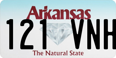 AR license plate 121VNH