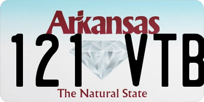 AR license plate 121VTB