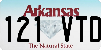 AR license plate 121VTD